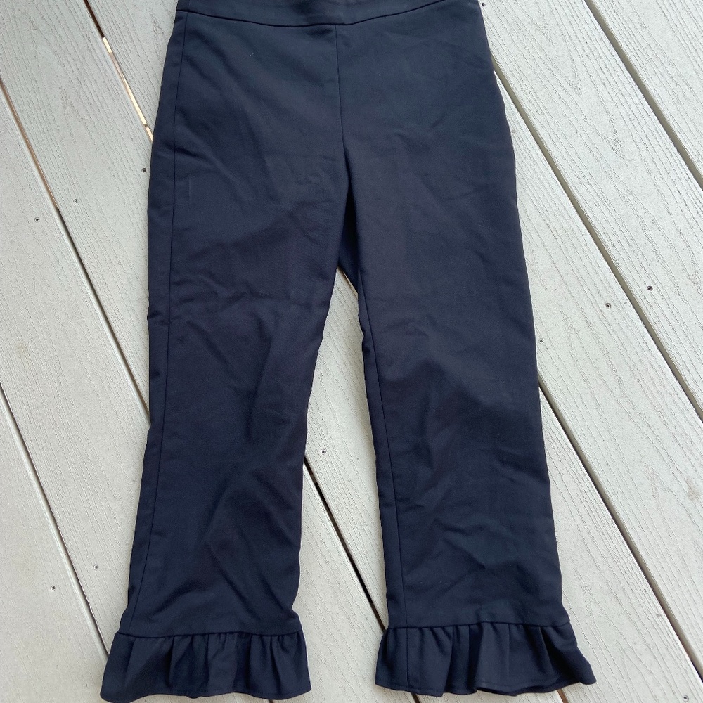 Zara Formal Black Flare Pants, Size M